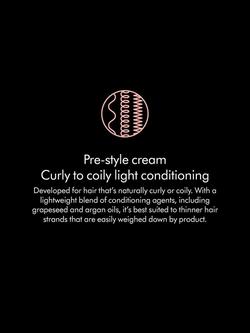 Dyson Curly/Coily Light Hair Style Cream Refill - view 2, Purple