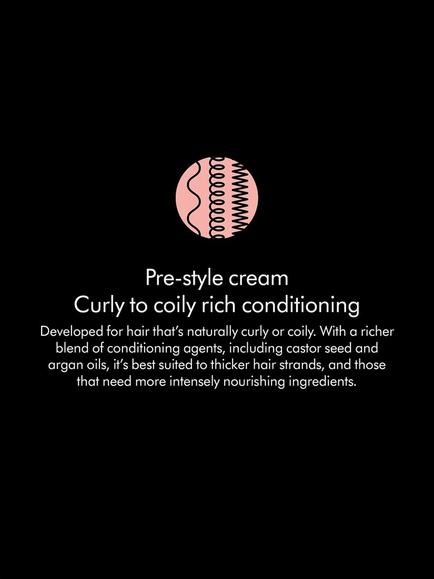 Dyson Chitosan™ Curly/Coily Rich Pre Style Hair Cream Refill - view 2, Purple