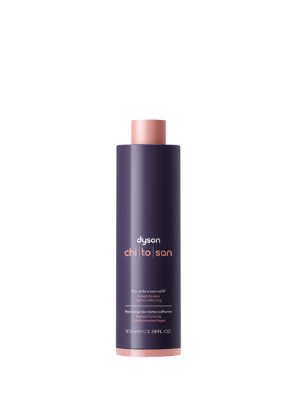 Dyson Chitosan™ Straight/Wavy Light Pre Style Hair Cream Refill, Purple