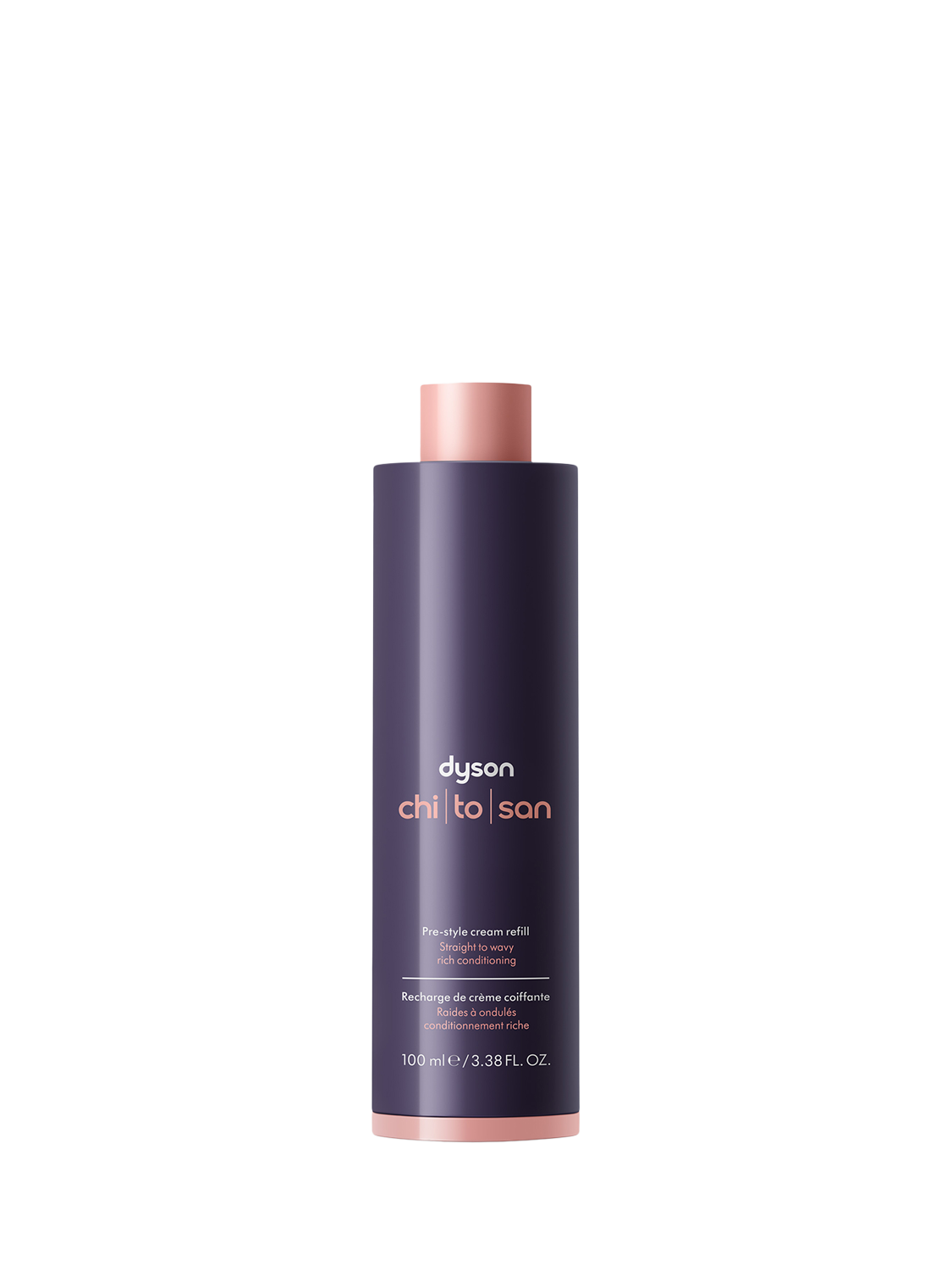 Product image 1 of 7, which shows Dyson Chitosan™ Straight/Wavy Rich Pre Style Hair Cream Refill