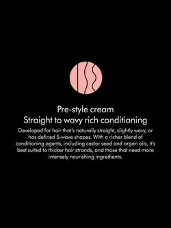 Dyson Chitosan™ Straight/Wavy Rich Pre Style Hair Cream Refill - view 2, Purple