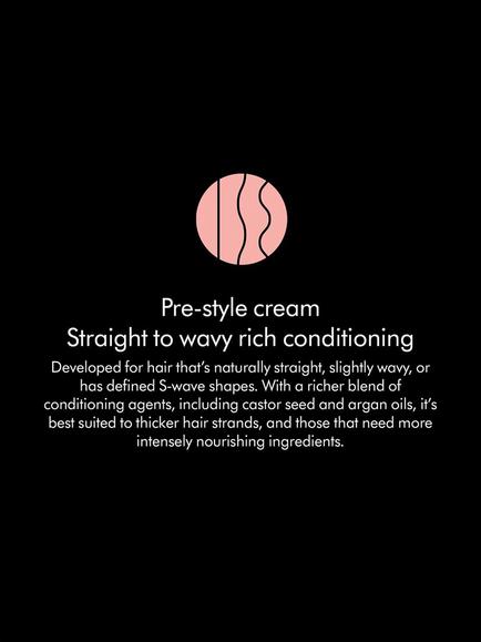 Dyson Chitosan™ Straight/Wavy Rich Pre Style Hair Cream Refill - view 2, Purple