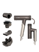 Shark SpeedStyle HD542UK Pro FLEX 4-in-1 High-Velocity Hair Dryer System, Mocha Silver