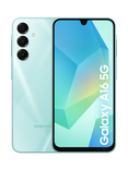 Samsung Galaxy A16 5G Smartphone, Android, 6.7”, 4GB RAM, 5G, SIM Free, 128GB, Black, Light Green