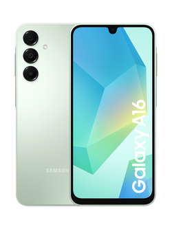 Samsung Galaxy A16 Smartphone, Android, 6.7”, 4GB RAM, 4G, SIM Free, 128GB, Light Green