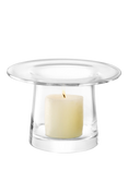 LSA International Victoria Small Glass Vase/Lantern, Clear