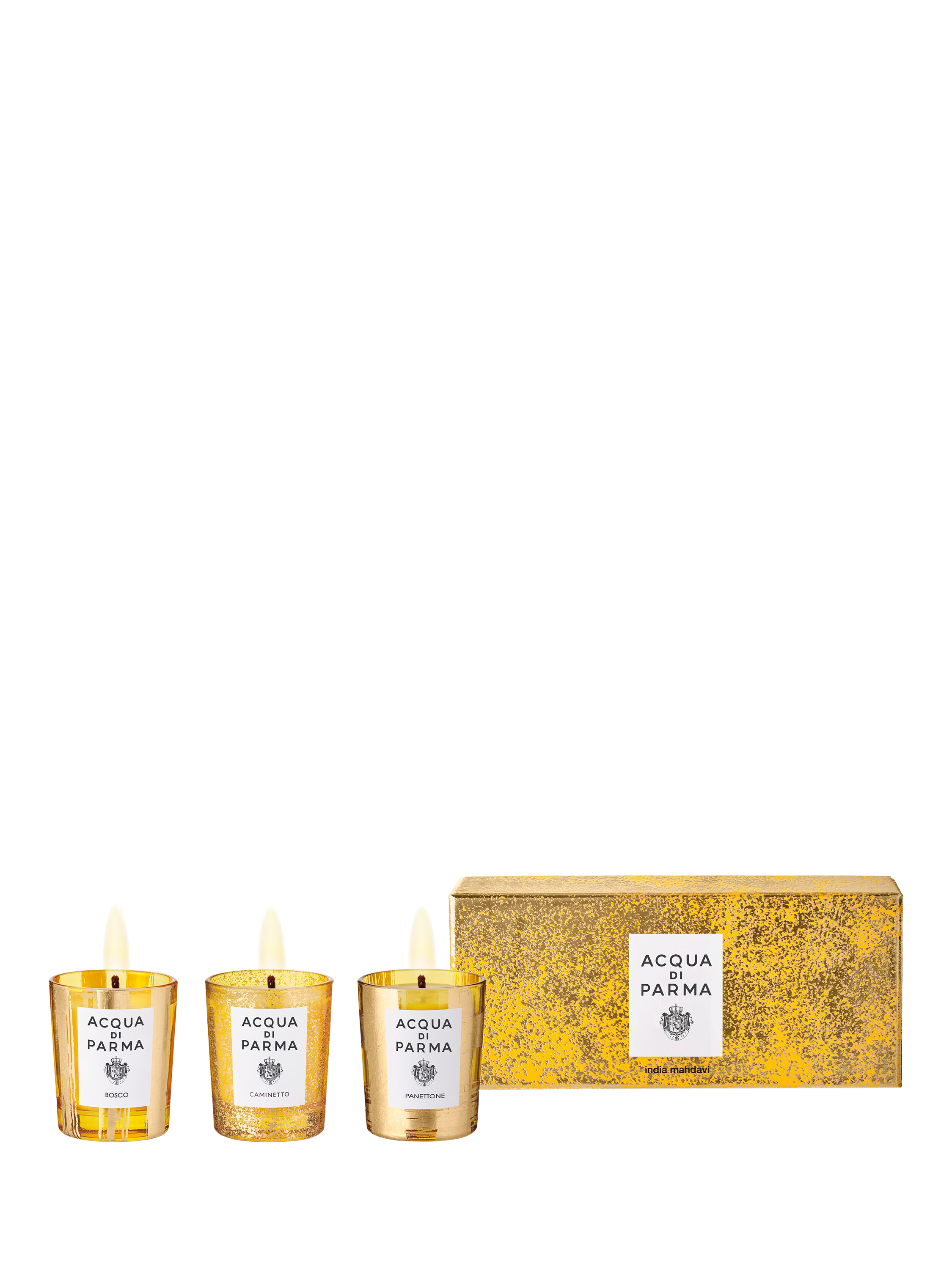 Acqua di Parma Scented Holiday Candle Trio Gift Set, 3 x 70g