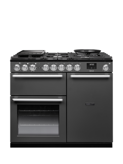 Rangemaster Nexus 100cm Dual Fuel Range Cooker with Gas Hob, Slate