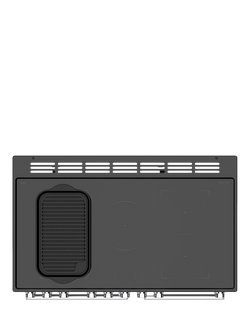 Rangemaster Nexus 100cm Electric Range Cooker with Induction Hob - view 2, Stainless Steel