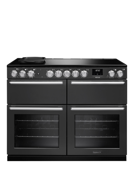 Rangemaster Nexus 110cm Electric Range Cooker with Induction Hob, Slate