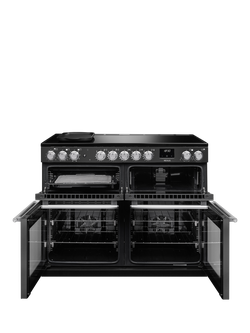 Rangemaster Nexus 110cm Electric Range Cooker with Induction Hob - view 2, Slate