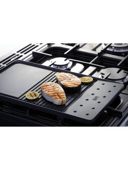 Rangemaster Classic CL90DFPMSB/CM1 90cm Dual Fuel Range Cooker with Gas Hob - view 2, Bordeaux