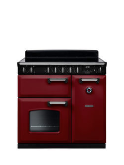 Rangemaster Classic CL90EIPMSB/CM1 90cm Electric Range Cooker with Induction Hob, Bordeaux