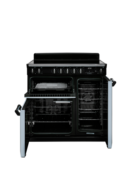 Rangemaster Classic CL90EIPMSB/CM1 90cm Electric Range Cooker with Induction Hob - view 2, Bordeaux