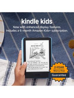 Amazon Kindle Kids Edition (2024) eReader, 6” High Resolution Illuminated Touch Screen, 16GB - view 2, Unicorn Valley