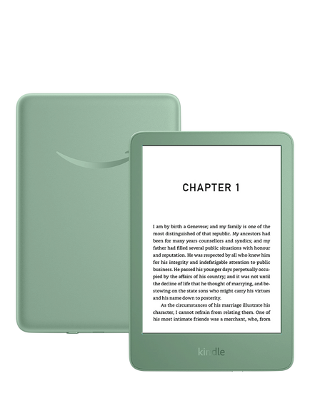 Amazon Kindle (2024) eReader, 6” High Resolution Illuminated Touch Screen, 16GB, Matcha Green