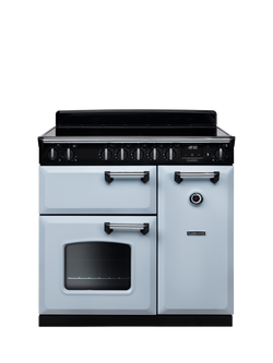 Rangemaster Classic CL90EIPMSB/CM1 90cm Electric Range Cooker with Induction Hob, Misty Blue