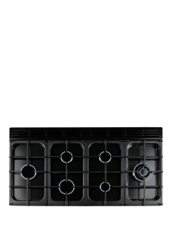 Rangemaster Classic CLO110DFPMSB/CM1 110cm Dual Fuel Range Cooker with Gas Hob - view 2, Misty Blue