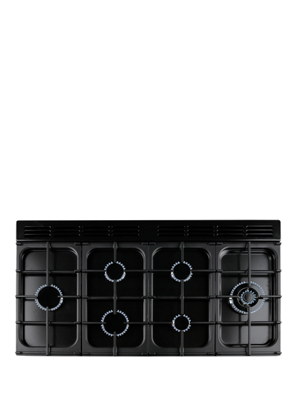 Rangemaster Classic CLO110DFPMSB/CM1 110cm Dual Fuel Range Cooker with Gas Hob - view 2, Misty Blue
