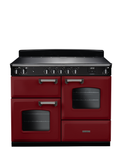 Rangemaster Classic CLO110EIPMSB/CM1 110cm Electric Range Cooker with Induction Hob, Bordeaux