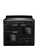 Rangemaster Classic CLO110EIPMSB/CM1 110cm Electric Range Cooker with Induction Hob, Black