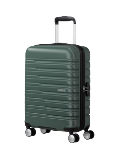 American Tourister Flashline 8-Wheel 55cm Cabin Case, Dark Forest