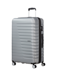 American Tourister Flashline 8-Wheel 78cm Expandable Large Suitcase, Sky Silver