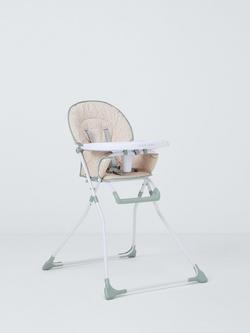 John Lewis ANYDAY Dash Spot Highchair, Yellow