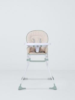 John Lewis ANYDAY Dash Spot Highchair - view 2, Yellow