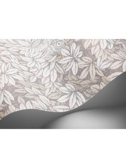 Cole & Son Foglie e Civette Wallpaper - view 2, White 123/11052