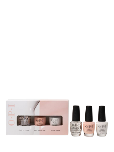 OPI French Manicure Kit Gift Set, 3 x 15ml, Multi