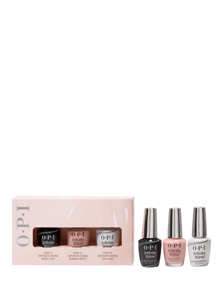OPI Perfect Pink Infinite Shine Gift Set, 3 x 15ml, Multi