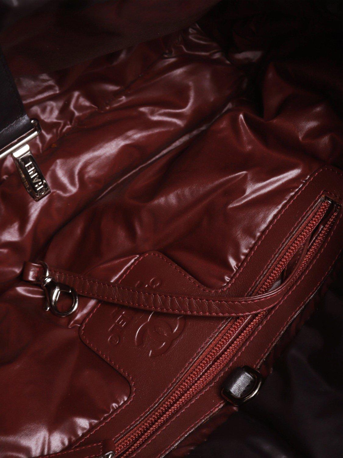 Product image 6 of 7, which shows Pre-loved CHANEL 2010 Coco Cocoon Medium Quilted Nylon Messenger Bag, Black