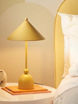 John Lewis Kids' Theo Table Lamp - view 2, Mustard