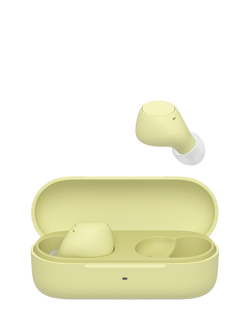 Sony WF-C510 True Wireless Bluetooth In-Ear Headphones with Mic/Remote, Yellow