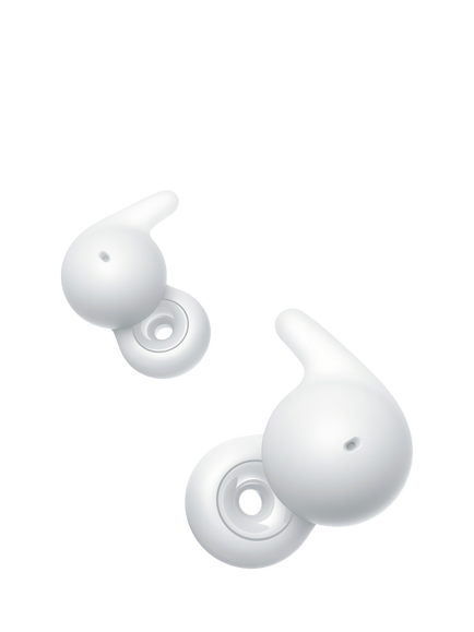 Sony WF-L910 LinkBuds Open True Wireless Bluetooth In-Ear Headphones with Open Ring Design & Mic/Remote, White