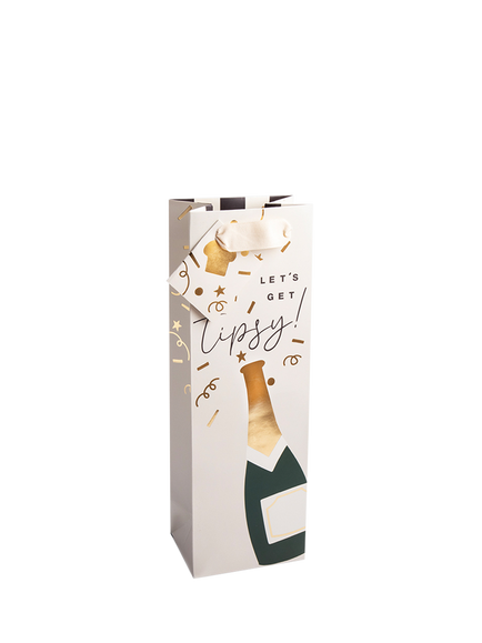 Caroline Gardner Tipsy Bottle Gift Bag, Multi, Multi
