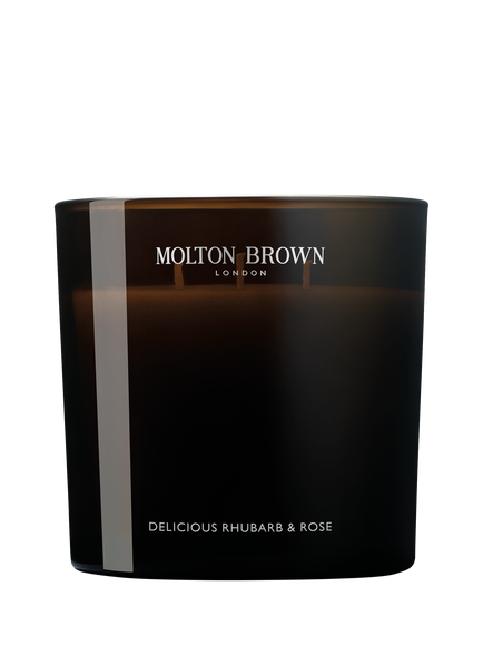 Molton Brown Delicious Rhubarb And Rose Luxury Candle, 