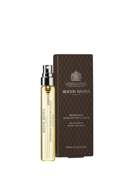 Molton Brown Oudh Accord & Gold Eau De Parfum Travel Case Refill, 7.5ml - view 2, 