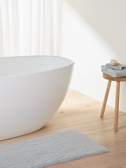 Bedfolk Plush Bath Mat, Mist