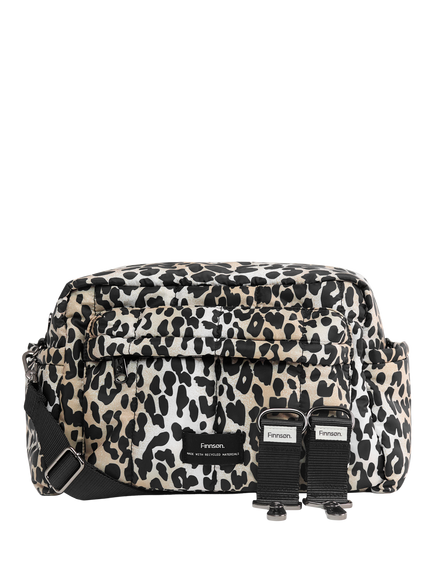 Finnsøn Freya Stroller Organiser and Changing Bag, Leopard, Leopard