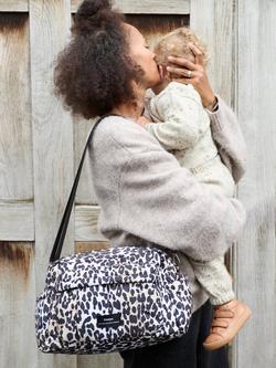 Finnsøn Freya Stroller Organiser and Changing Bag, Leopard - view 2, Leopard