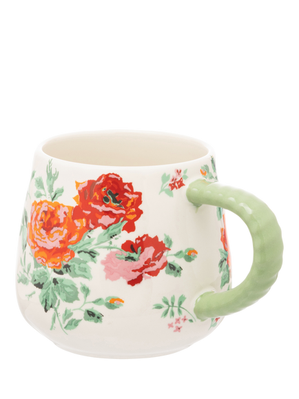Cath Kidston Archive Rose Billie Stoneware Mug, 350ml - view 2, Multi