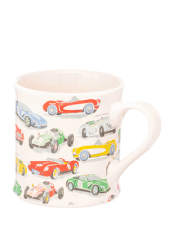 Cath Kidston Vintage Cars Mollie Stoneware Mug, 275ml - view 2, Multi