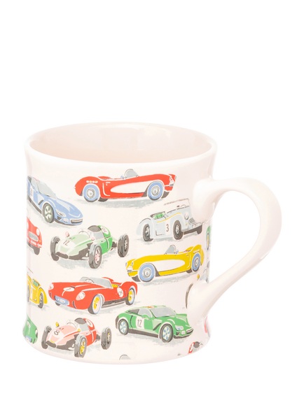 Cath Kidston Vintage Cars Mollie Stoneware Mug, 275ml - view 2, Multi