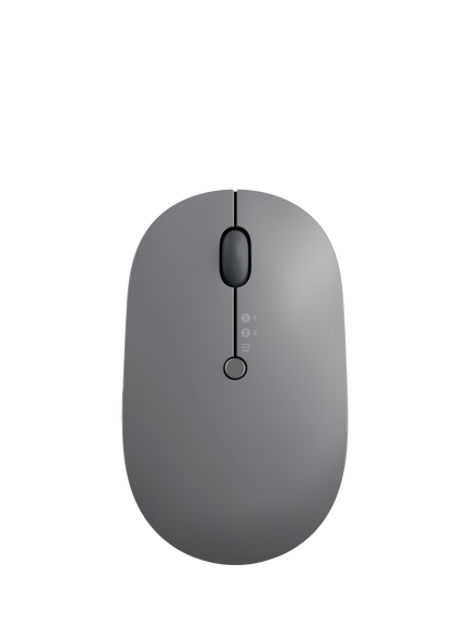 Lenovo Go Wireless Multi Device Mouse, Storm Grey, Storm Grey