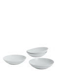 Royal Doulton Gordon Ramsay Maze Stoneware Pasta Bowl, Set of 4, 24cm, Grey Light