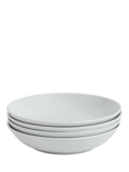 Royal Doulton Gordon Ramsay Maze Stoneware Pasta Bowl, Set of 4, 24cm, Grey Light
