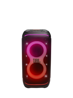 JBL PartyBox Stage 320 Bluetooth Portable Speaker with Lights, Black, Black