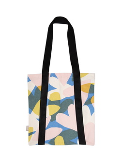 Caroline Gardner Confetti Hearts Book Bag, Multi, Multi